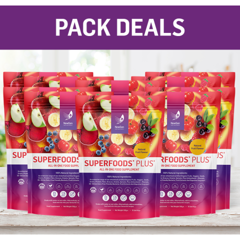 12% off 10 x Superfoods Plus (BRAND NEW FORMULA) - SUPER PACK DEAL!